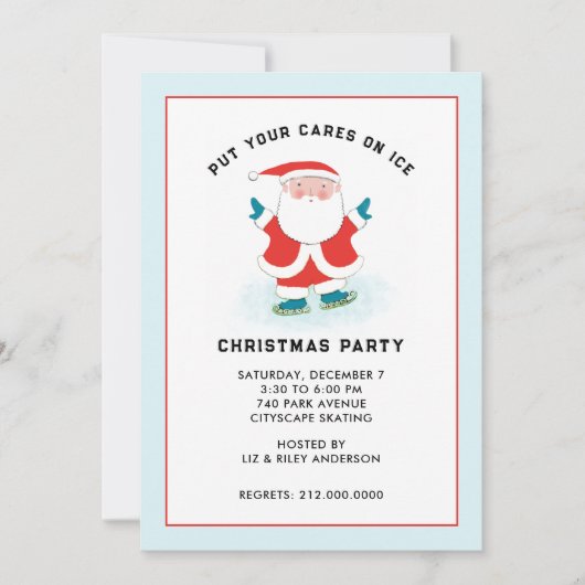 Invitations de Noël créatives (Devant)