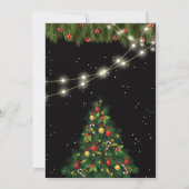 Invitations de Noël de mariée (Dos)