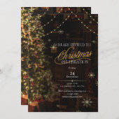 Invitations de Noël de mariée 2 (Devant / Derrière)
