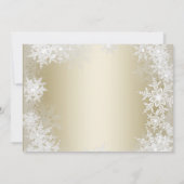 Invitations de Noël de Santa Hat (Dos)