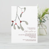 Invitations de Noël et de Noël rustiques (Debout devant)