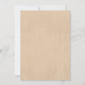 Invitations de Noël/Fêtes Feuilles de la baie (Dos)