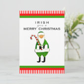 Invitations de Noël irlandaises (Debout devant)