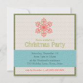 Invitations de Noël modernes (Devant)