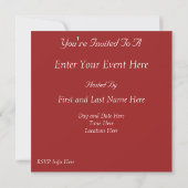 Invitations de Noël personnalisées (Dos)