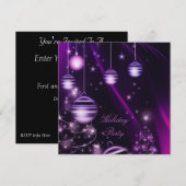 Invitations de Noël personnalisées (Devant / Derrière)