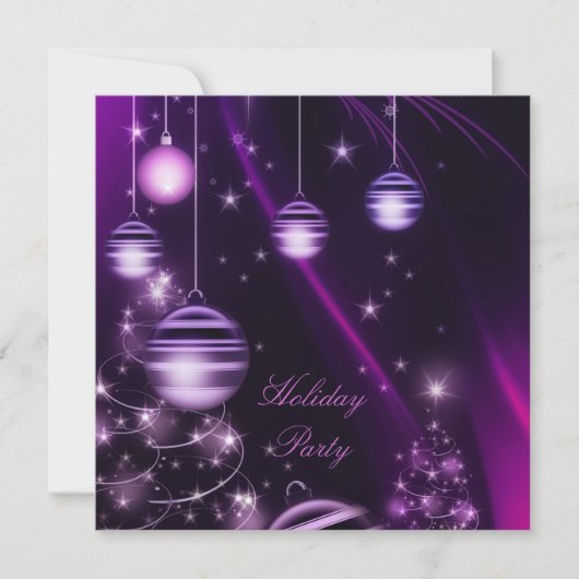 Invitations de Noël personnalisées (Devant)