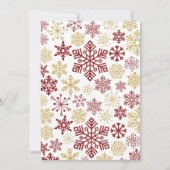 invitations de Noël pour costume de pull moche  (Dos)