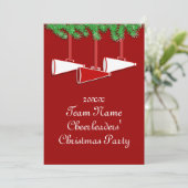 Invitations de Noël pour des majorettes (Debout devant)