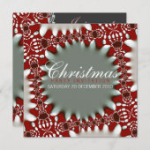 Invitations de Noël tribales de l'île (Devant / Derrière)