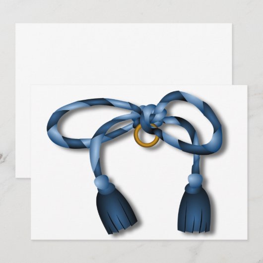 Invitations de noeud de ruban (Devant / Derrière)