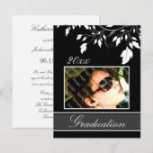 Invitations de noires Open House Party (Devant / Derrière)