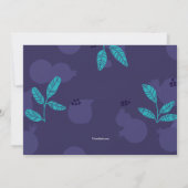 Invitations de nuit Yalda (Dos)