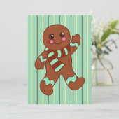 Invitations de pain d'épices (Debout devant)