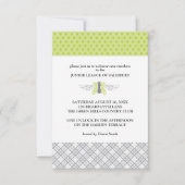 Invitations de papillon Garden Party (Devant)