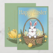 Invitations de Pâques Cartes de Pâques Personnalis (Devant / Derrière)