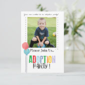 Invitations de partie d'adoption (Debout devant)