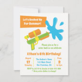 Invitations de partie d'anniversaire de enfant de (Devant)