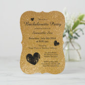 Invitations de partie de bachelorette de parties (Debout devant)