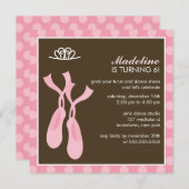 Invitations de partie de ballet (Devant / Derrière)