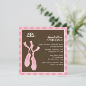 Invitations de partie de ballet (Debout devant)