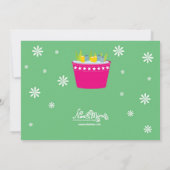 Invitations de partie de BBQ de jardin (Dos)