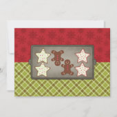 Invitations de partie de cuisson de biscuit de (Devant)