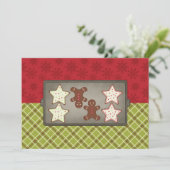 Invitations de partie de cuisson de biscuit de (Debout devant)