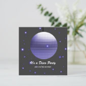 Invitations de partie de disco (Debout devant)