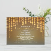 invitations de partie de fiançailles (Debout devant)