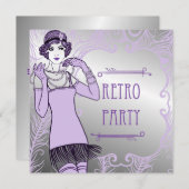 Invitations de partie de fille d'aileron des (Devant / Derrière)