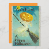 Invitations de partie de Halloween (Devant / Derrière)