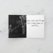 Invitations de partie de Halloween (Intérieur)