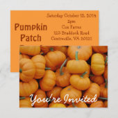 Invitations de partie de Halloween de correction (Devant / Derrière)