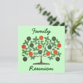 Invitations de partie de la Réunion d'arbre (Debout devant)