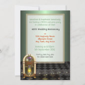 Invitations de partie de librairie (Dos)