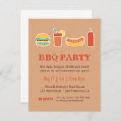 Invitations de partie de pendaison de crémaillère (Devant / Derrière)