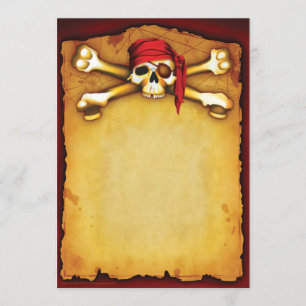 Invitations de partie de pirate