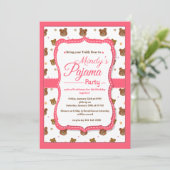 Invitations de partie de pyjama (Debout devant)