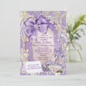 Invitations de partie de Quinceanera du bonbon 16 (Debout devant)