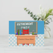 Invitations de partie de retraite de professeurs (Debout devant)