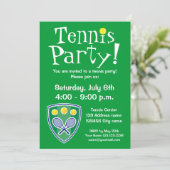Invitations de partie de tennis pour (Debout devant)