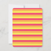 Invitations de partie d'été de Popsicle de glace (Dos)