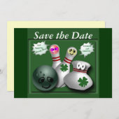 Invitations de parties (Devant / Derrière)