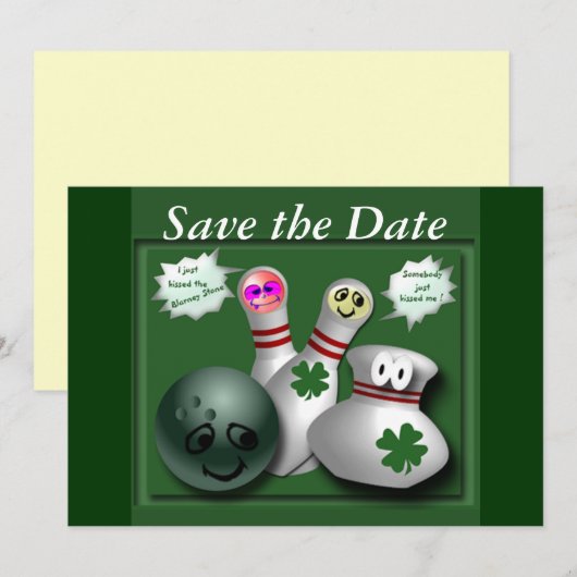 Invitations de parties (Devant / Derrière)