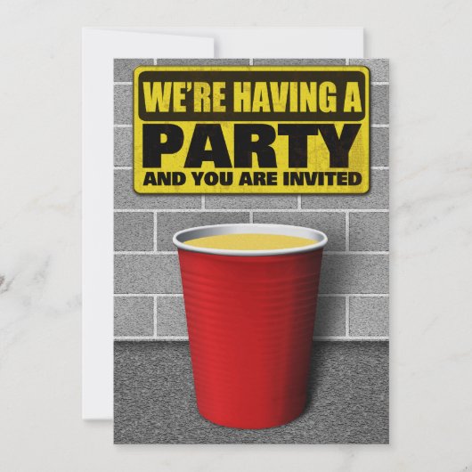 Invitations de parties (Devant)