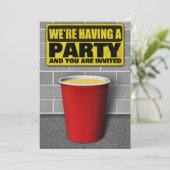 Invitations de parties (Debout devant)