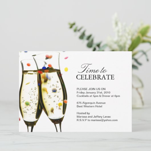 Invitations de parties Office (Debout devant)