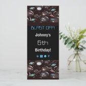 Invitations de parties spatiales (Debout devant)