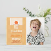 Invitations de parties sportives personnalisables (Debout devant)